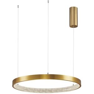 Nova Luce Lampara Led Colgante Suspension  Preston 9285601 Oro D60