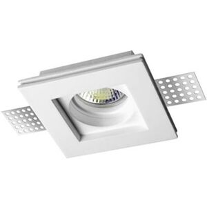 Nova Luce Luminaria Foco Empotrable  Tobia 9879107 Yeso Blanco