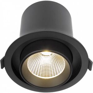 Hofflights Empotrable Led De Techo Andorra 30  1.1072.0212 Negro 3k