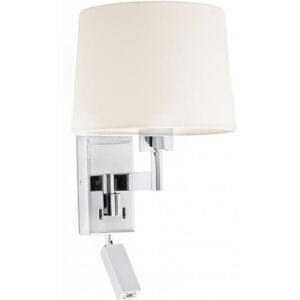 Faro Lampara Aplique  Barcelona 68493-02 Artis Reader Cromo/beige