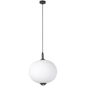 Faro Lampara Suspendida Saigon R45  Barcelona 71579c-04 Gris Oscuro/blanco