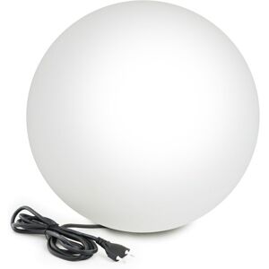 Cristher Lampara De Pie Ballon E27 25w  393b-G05x1a-01 Blanco D500