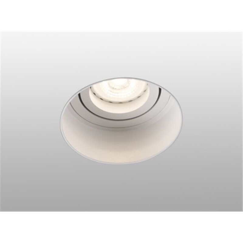 Faro Empotrable Orientable De Techo  Barcelona Hyde 40110 Blanco Sin Marco (Trimless)