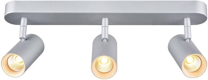 Slv Luminaria Led Foco  Noblo Triple Phase 1002978 Plata