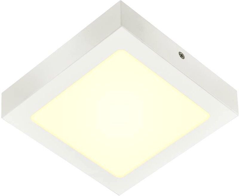 Slv Luminaria Led Pared  Senser 18 Cuadrada Phase 1003018 Blanco 3000k