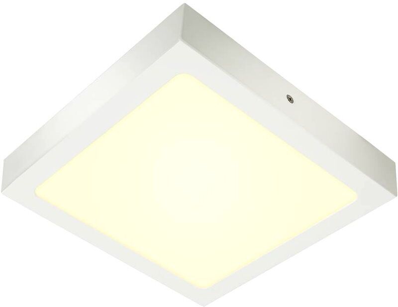 Slv Luminaria Led Pared  Senser 24 Cuadrada Phase 1003019 Blanco 3000k