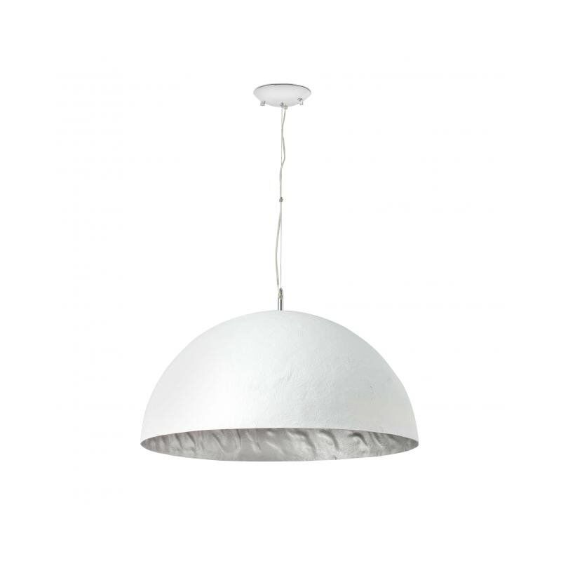 Faro Lampara Colgante  Barcelona Magma-P 28398 Blanco/plata