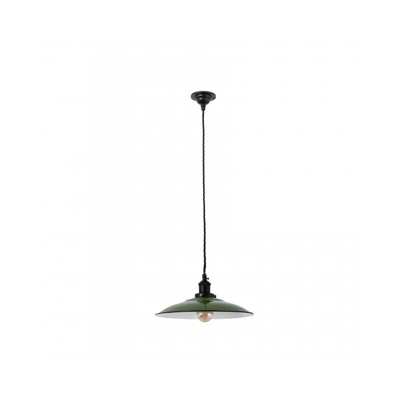 Faro Lampara Colgante  Barcelona 62805 Lang Verde Brillo