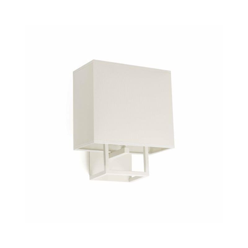 Faro Lampara Aplique  Barcelona 29980 Vesper Blanco Mate/beige