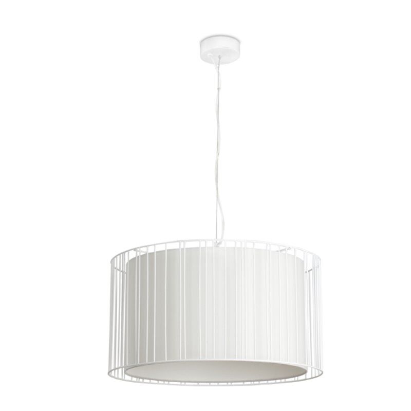 Faro Lampara Colgante  Barcelona Linda 29309 Blanco/beige