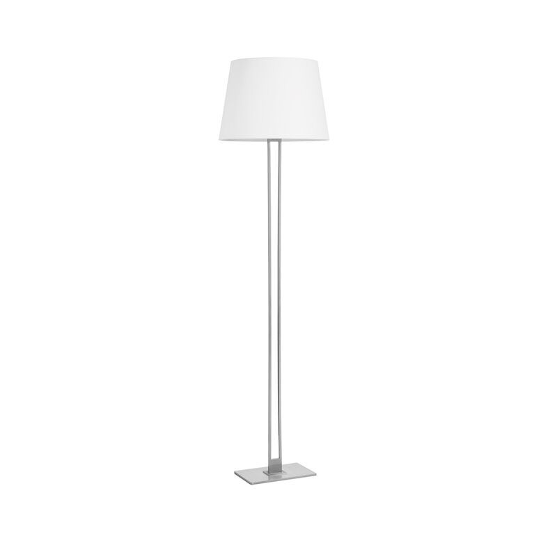 Exo Lighting Lampara Pie Salon  Classical 986c-G05x1a-35-Ca Niquel-Blanco