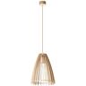 Exo Lighting Lampara Suspendida  Cuska S 720b-G05x1a-50 Madera Haya