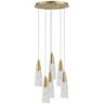 Nova Luce Lampara Colgante Suspension  Kovac 9160196 Oro