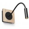 Faro Lampara Lector  Barcelona Mood 20060 Negro/madera