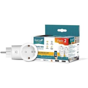 Garza Pack De 2 Enchufes Inteligentes Wifi  Smart Home 401282g