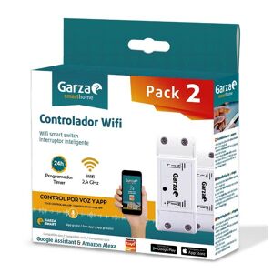Garza Pack De 2 Controladores Inteligente Wifi  Smart Home 401287g