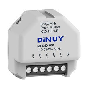 Dinuy Actuador De Conmutacion Knx-Rf 1 Canal  Mi K5x 001