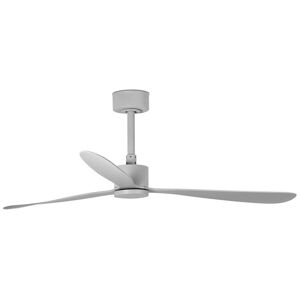 Faro Ventilador De Techo  Barcelona 33762wp Amelia Gris/gris Motor Dc, Smart Fan