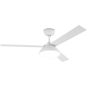 Faro Ventilador De Techo  Barcelona 33522wp Rodas Led Smart Fan  Blanco