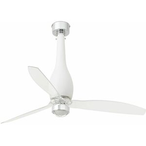 Faro Ventilador De Techo  Barcelona 32001-9 Eterfan Led Blanco Mate