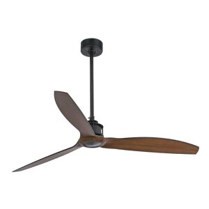 Faro Ventilador De Techo  Barcelona 33395wp Justfan Smart Fan Negro