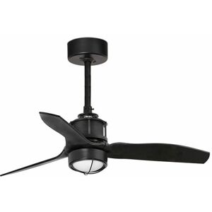 Faro Ventilador De Techo  Barcelona 33424-10 Justfan Led Negro