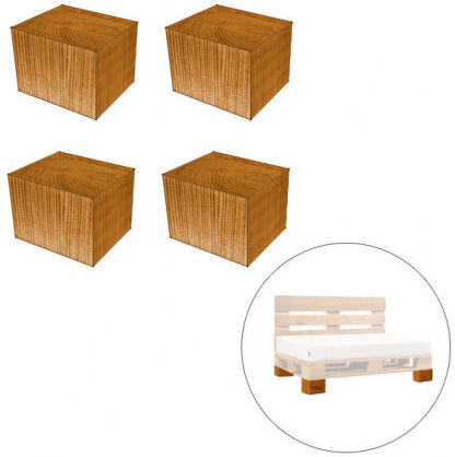 Patas para Palets - Pack 4 Patas para Palets - Pack 4