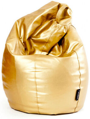 Puff Pera Super M - Polipiel Dorado Puff Pera Super M - Polipiel Dorado