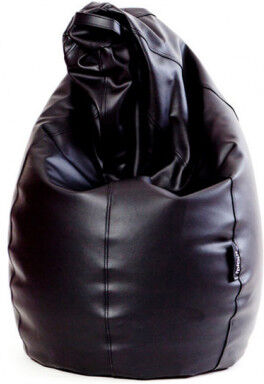 Puff Pera Super M - Polipiel Negro Puff Pera Super M - Polipiel Negro