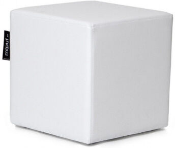 Puff Cuadrado Cube 40x40 - Polipiel Blanco Puff Cuadrado Cube 40x40 - Polipiel Blanco