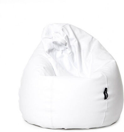 Puf Pera XL -Polipiel Blanco Puf Pera XL -Polipiel Blanco