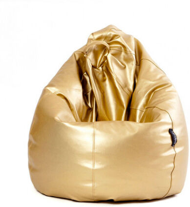 Puf Pera XL -Polipiel Dorado Puf Pera XL -Polipiel Dorado