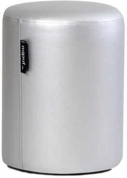 Puff Taburete 40x50 - Polipiel Plata Puff Taburete 40x50 - Polipiel Plata