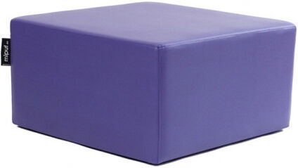 Puff Cuadrado Cube 75x75 - Polipiel Violeta Puff Cuadrado Cube 75x75 - Polipiel Violeta