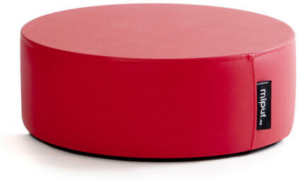 Mesa Puff Tubular 60x20 Polipiel Rojo Mesa Puff Tubular 60x20 Polipiel Rojo