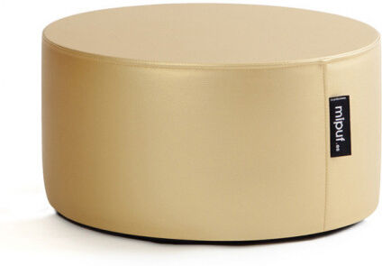 Mesa Puff Tubular 60x30 Polipiel Dorado Mesa Puff Tubular 60x30 Polipiel Dorado