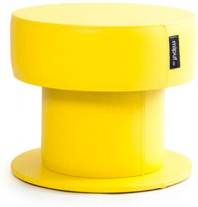Mesa Puff Tubular 60x50 Polipiel Amarillo Mesa Puff Tubular 60x50 Polipiel Amarillo