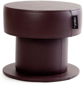Mesa Puff Tubular 60x50 Polipiel Chocolate Mesa Puff Tubular 60x50 Polipiel Chocolate