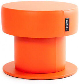 Mesa Puff Tubular 60x50 Polipiel Naranja Mesa Puff Tubular 60x50 Polipiel Naranja