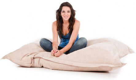 Big Puff Gigante - Antelina Beige Big Puff Gigante - Antelina Beige