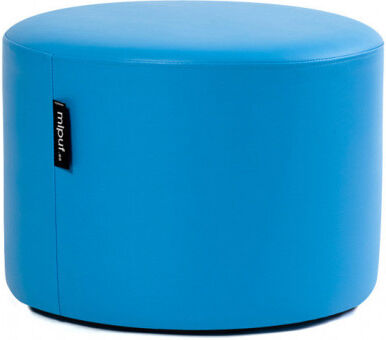 Puff Taburete 60x45 - Polipiel Azul turquesa Puff Taburete 60x45 - Polipiel Azul turquesa