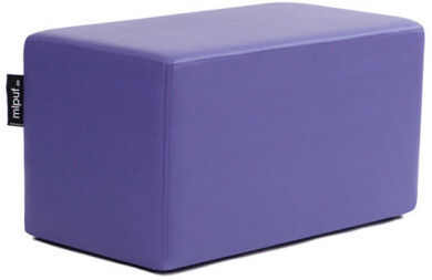 Puff Rectangular Cube 75x40 - Polipiel Violeta Puff Rectangular Cube 75x40 - Polipiel Violeta