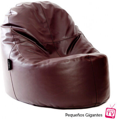 Puf Lounge - Polipiel Chocolate Puf Lounge - Polipiel Chocolate