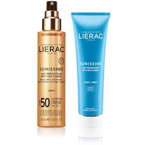 Lierac Sunissime Pack Leche Protectora Energizante SPF50+ 150ml + Leche Reparadora 150ml