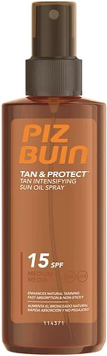 Piz Buin Tan & Protect Aceite Spray SPF15 150ml