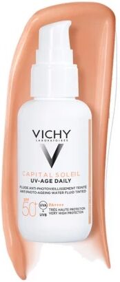 Vichy Capital Soleil UV-Age Daily Fluido SPF50+ com Cor 40ml