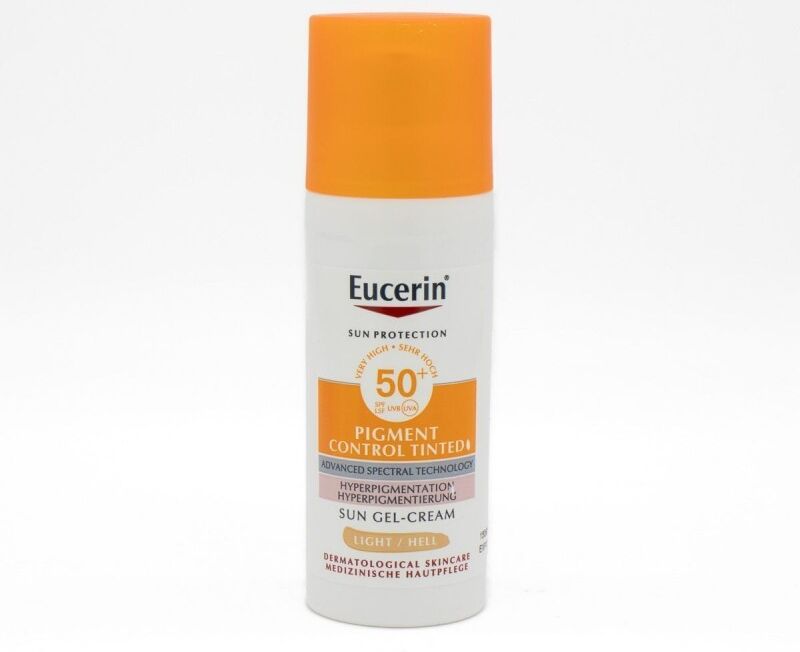 Protetor Solar Eucerin Sun Pigment Control Tinted SPF50+ Tom Light 50ml