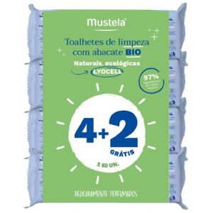 Mustela Toallitas Limpieza 6x60 Unidades