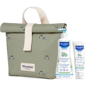 Mustela Bebé Gel Lavante 500ml + Hydra Bebé 40ml + Fiambrera Térmica Verde