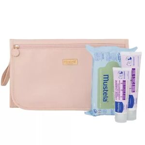 Kit Cambiador de Pañales Bebé Mustela Rosa